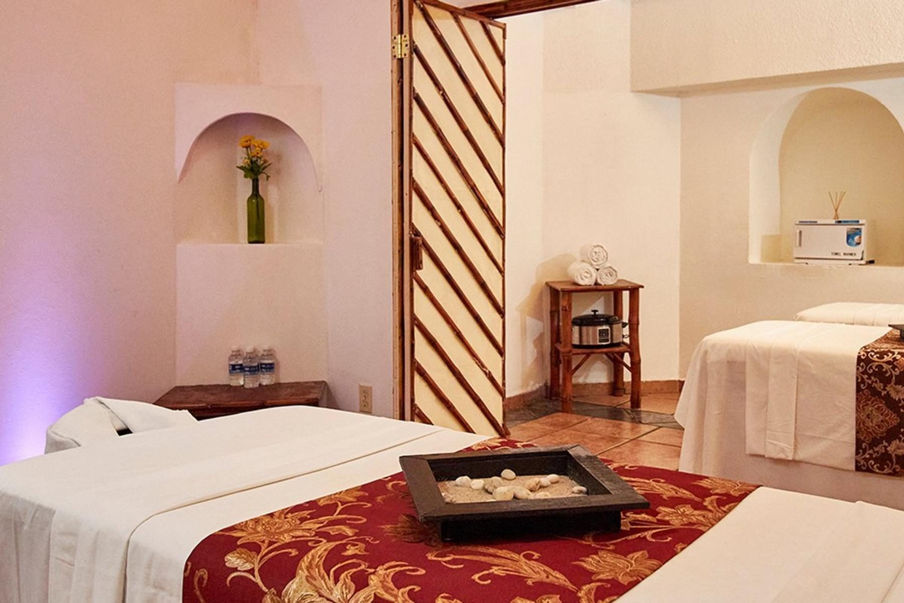 Resort spa treatment area