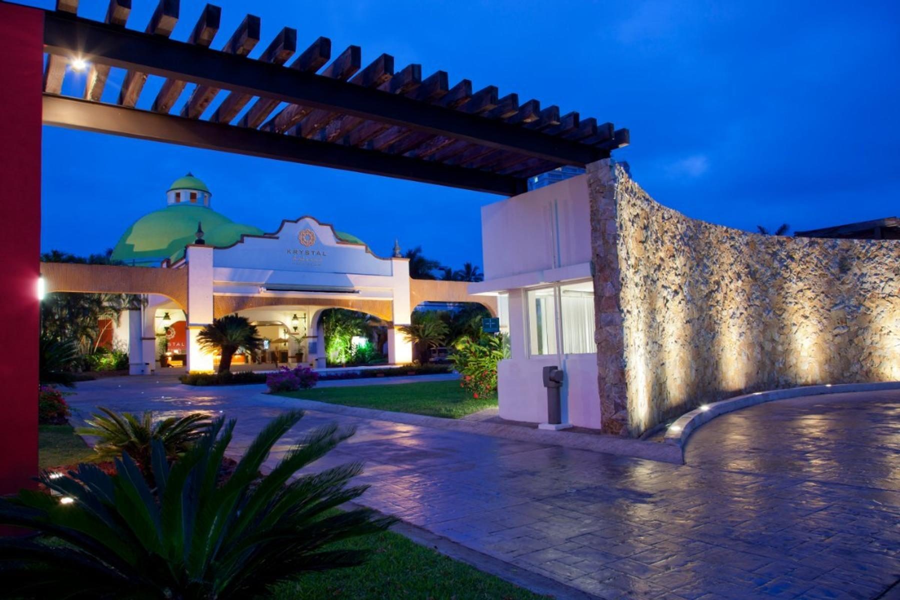 Krystal Puerto Vallarta beachfront facade