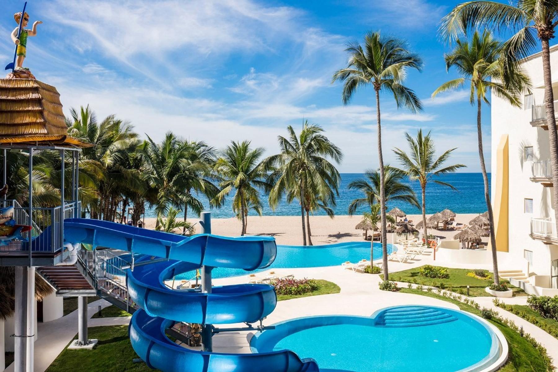 Resort water slide