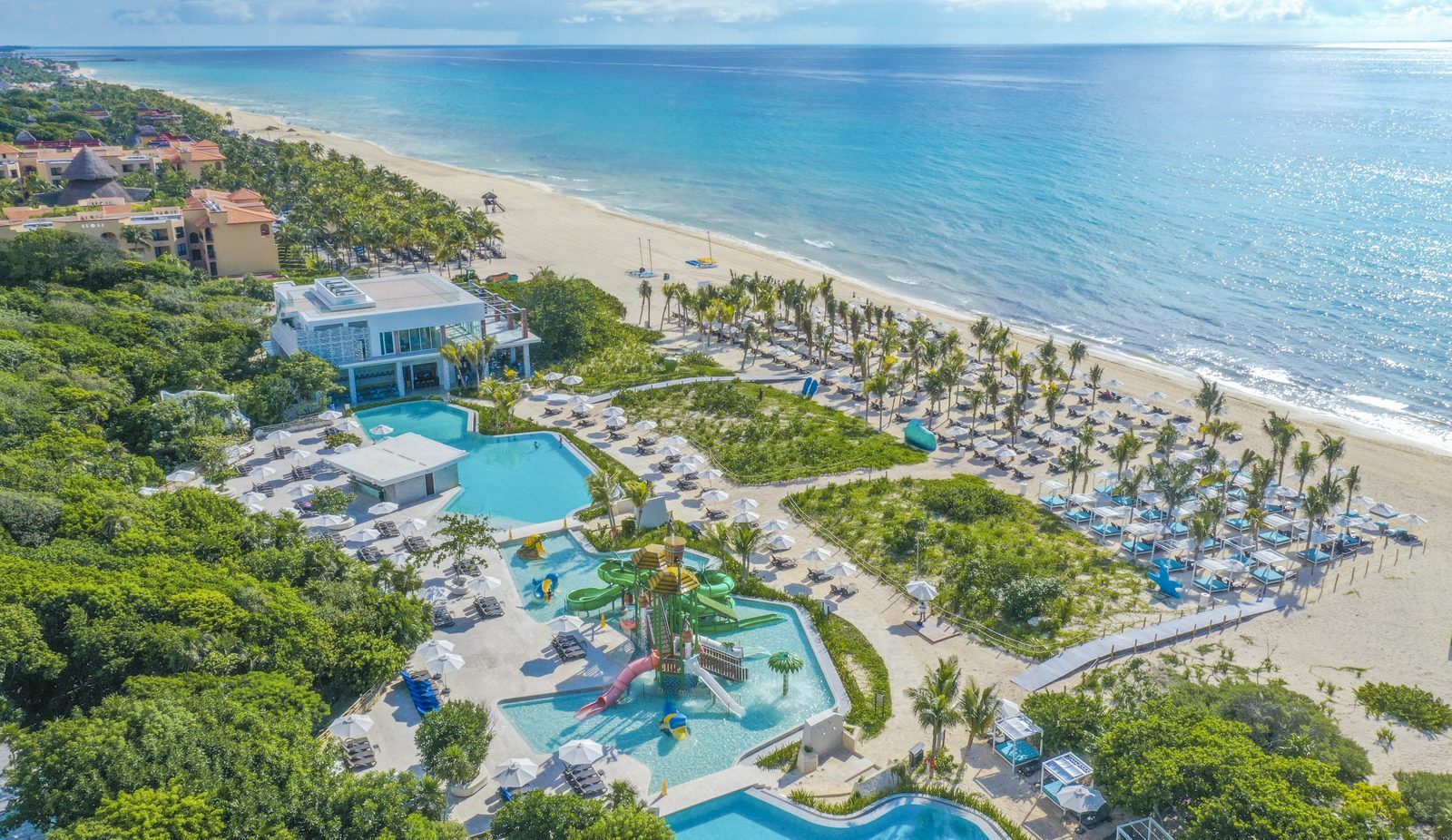 Sandos Playacar aerial view